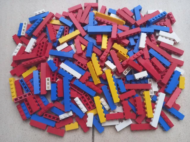 Lego: Lot de 1/2Kg de Briques multicolores en 1 tenon de toute dimension.