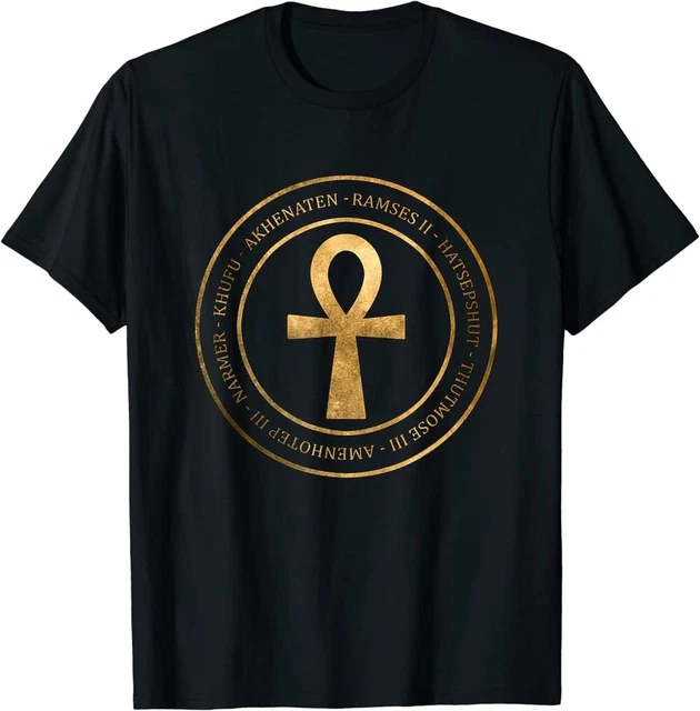 NEW LIMITED Ancient Egypt the Great Pharaohs Egyptian Ankh Symbol T-Shirt