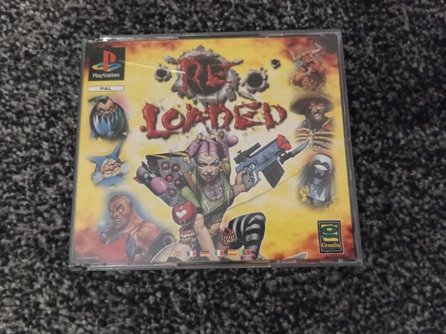 Reloaded Psone RE LOADED PS1 PlayStation 1 Game Big Box COMPLETE 2 Discs, Manual ...