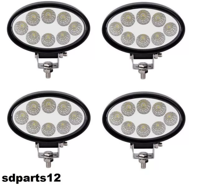 4x 24W LED  Phare De Travail Lampe Flood V 4x4 Off Road Camion Tracteur