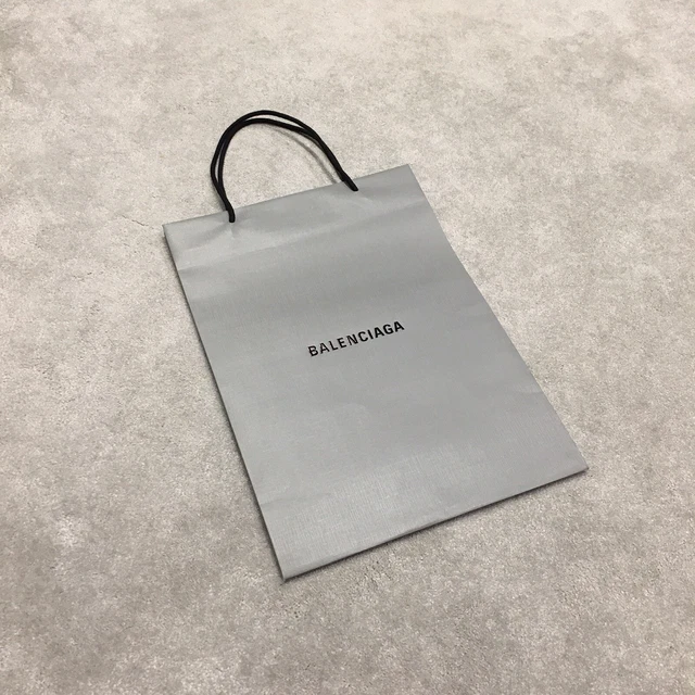 BORSA REGALO 100 autentica Balenciaga vettore carta D45 L32 L12