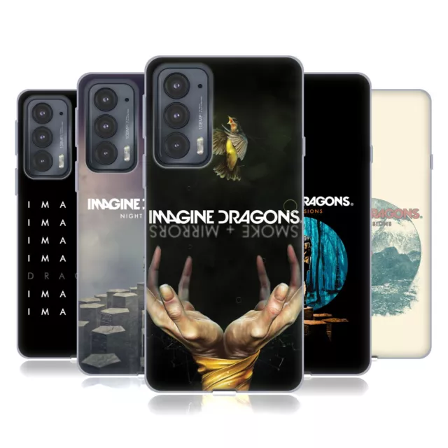 Official Imagine Dragons Key Art Soft Gel Case For Motorola Phones 2