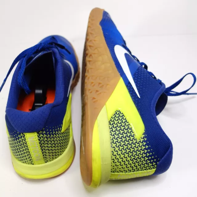 Nike Metcon 4 Mens CrossTraining/Weightlifting Blue/Gum Medium Blue/Yellow 11.5