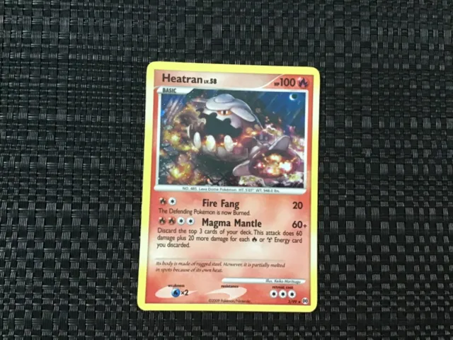 Pokemon TCG - Heatran 3/99 Holo Platinum Arceus NM