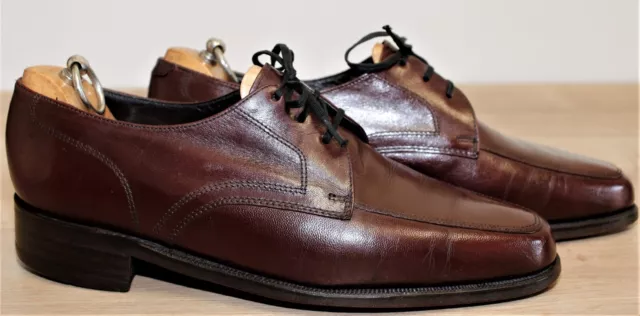 Chaussures homme derbies FLORSHEIM cuir bordeaux 8D US 41,5 FR (26,7 cm)