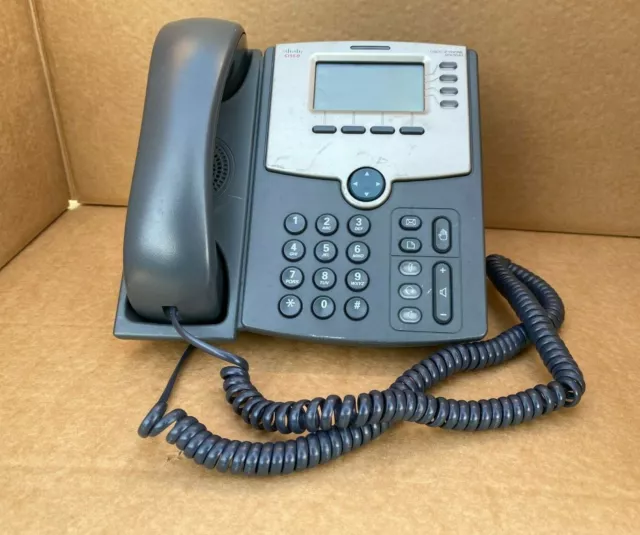 Cisco SPA504G IP Phone with Stand & Handset Cisco SPA 504G 4-Line PoE (Inc VAT)