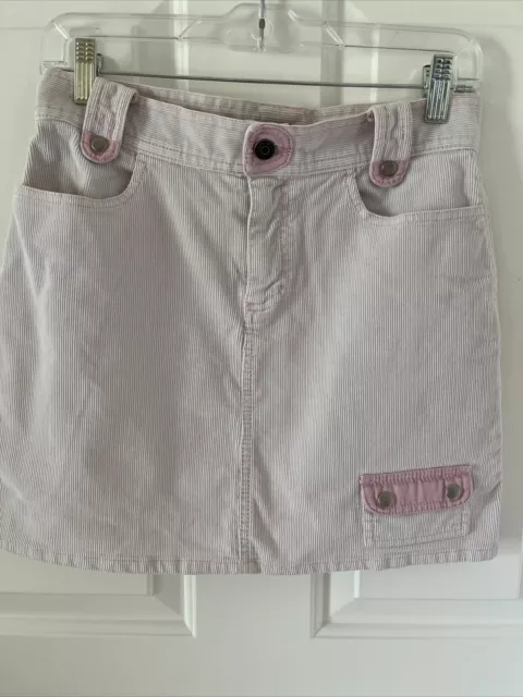 Marc Jacobs Pink Corduroy Pocket Mini Skirt Size 2