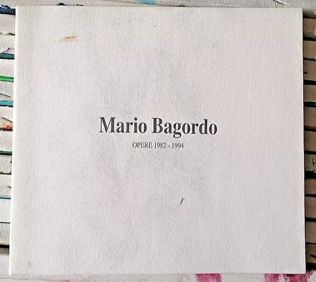 1994 CATALOGO MOSTRA  MARIO BAGORDO 1982-94 GALL TRIFALCO ROMA e STIMIGLIANO RI