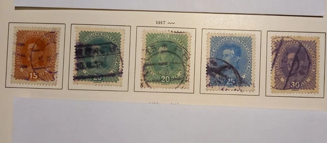 Österreich  MiNr 221 - 224  gestempelt