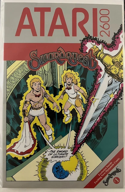 Sword Quest #1 Variant Cover - Atari 2600 Swordquest