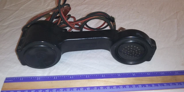 Vintage lineman test phone made by Western Electric for parts or repair