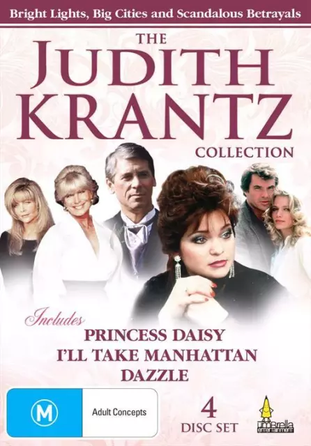 The Judith Krantz Collection Princess Daisy+I'll Take Manhattan+Dazzl DVD NEW R4