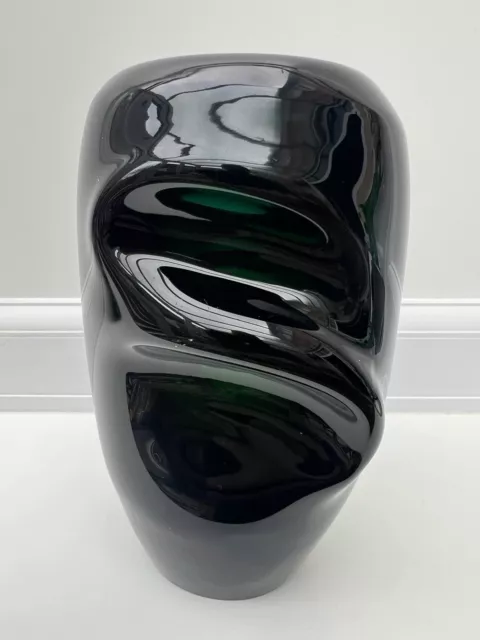 Vintage 1960s Sklo Union Skrdlovice 17cm Art Glass by Jindrich Beraneck