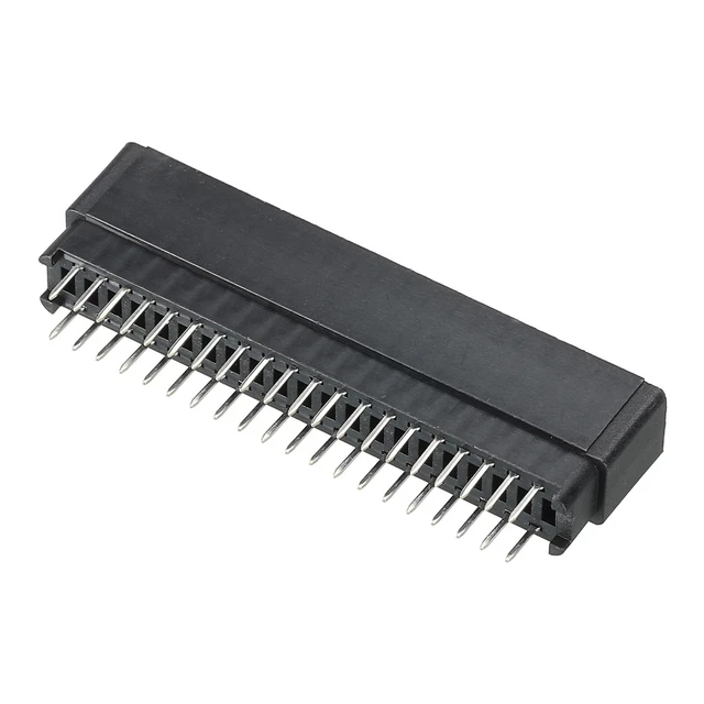Scheda Bordo Connettore Nero Presa Destra Angolo 40 Pin 2.54mm Passo