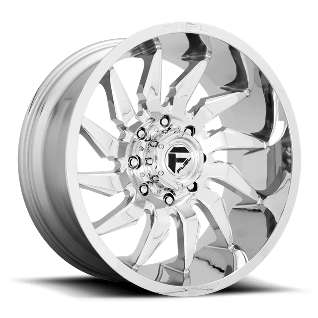 20 INCH CHROME Rims Wheels Fuel Saber D743 20x9" 1mm 6x5.5 Lug Chevy