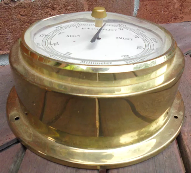 Barometer, maritimes Barometer  140 mm Durchmesser 3