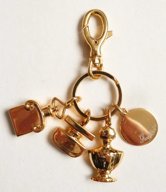 Porte-clés / Charm "Bijou De Sac" Guerlain En Métal Doré - Neuf Sans Emballage