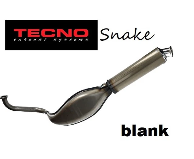 Tecno Snake Rennauspuff Puch Maxi S N E50 inkl. Krümmer mit Flanschanschluss 28m
