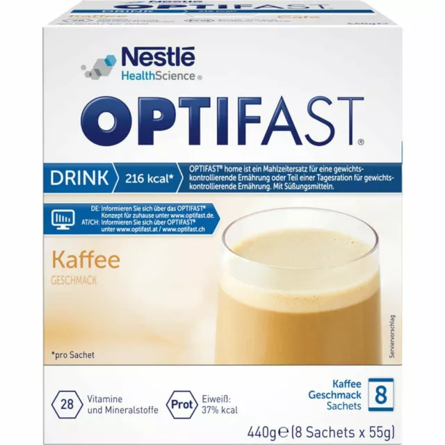 Optifast Accueil Boisson Café Poudre 440 G PZN10267833
