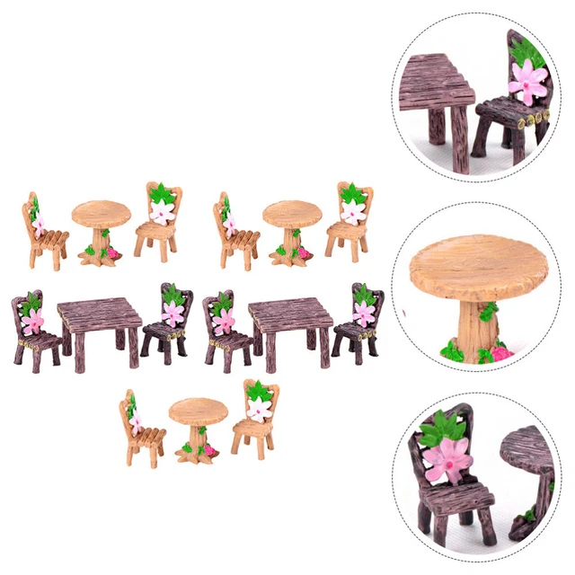 BESPORTBLE 5 Sets Stone Ornaments Sand Table Decorations Mini