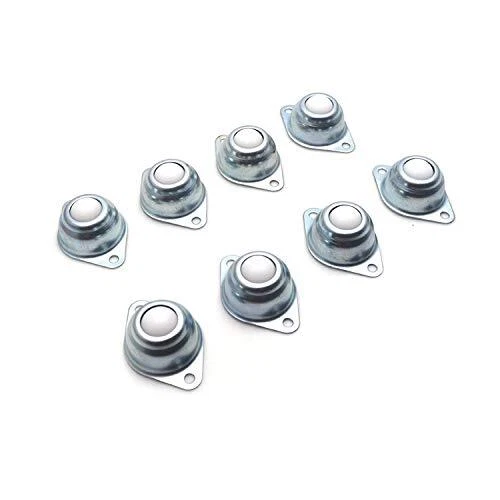 FarBoat 8Pcs Roller Casters 1/2inch Ball Transfer Units Bearing 360 Degrees U...
