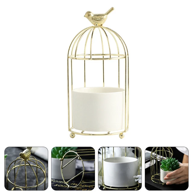 Portatovaglioli In Metallo A Forma Di Vaso Per Fiori - 13.5x10.5x5 Cm Per Casa, Cucina E Ristorante