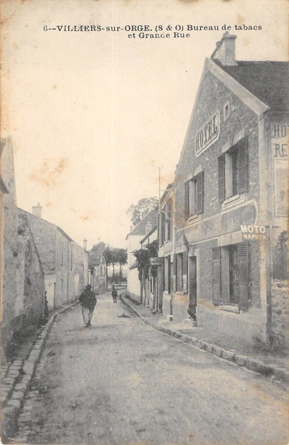 Cpa 91 Villiers On Barley / Tobacco Office / Main Street