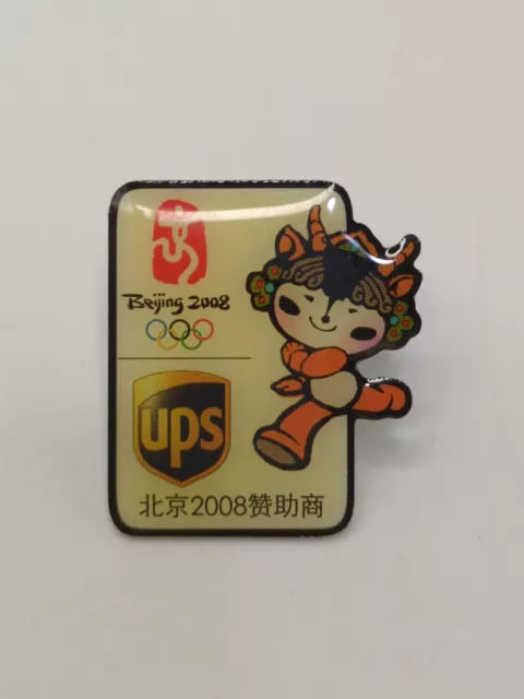 United Parcel Service Beijing 2008 Olympic Pin Mascot