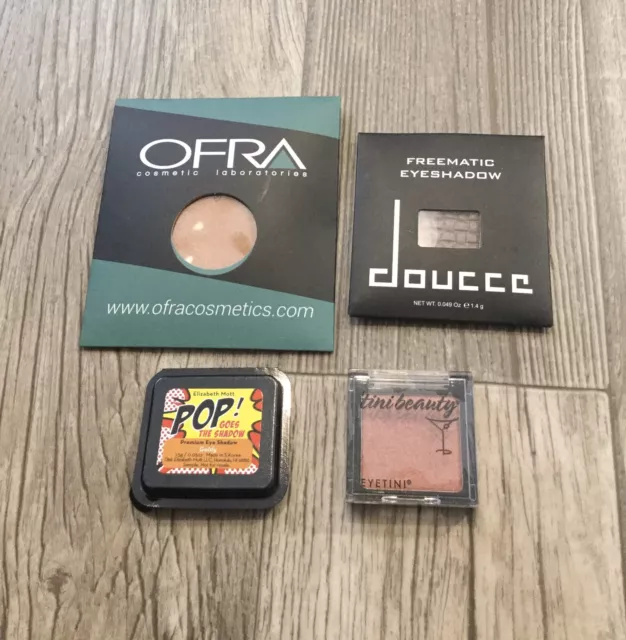 Eye Shadow ( Lot Of 4 ) OFRA, Doucce, Pop, Tini Beauty Single NEW