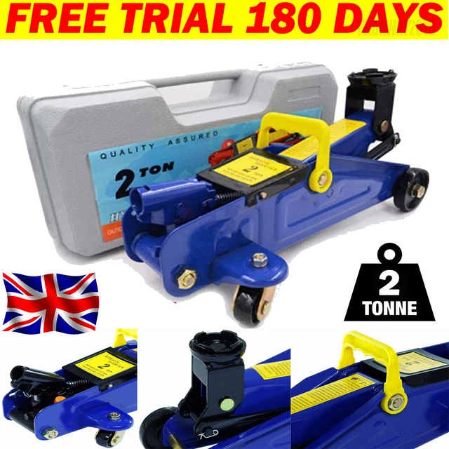 2-Ton Low Profile Trolley Jack & 3-Ton Axle Stand Set – Hydraulic Lift For Garage Workshop 14 thumbnail image