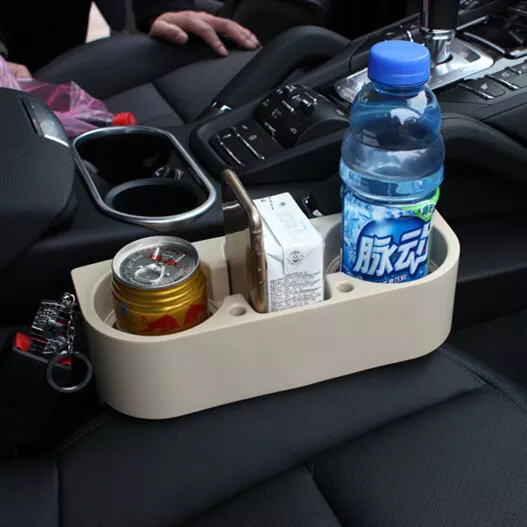 Car Seat Gap Seam Wedge Cup Holder Drink Bottle Phone Key Pen Storage Organizer 3