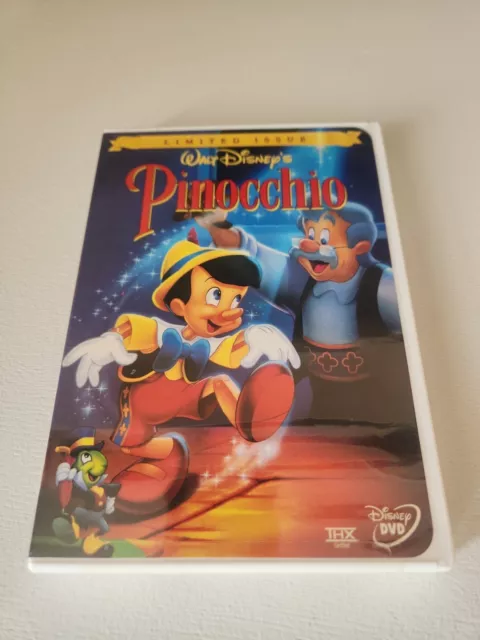 Disney Pinocchio DVD, 1999, Limited Release