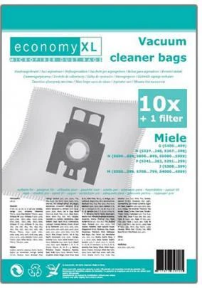 40 Staubsaugerbeutel Kompatibel Mit Miele S 8340 Ecoline PowerLine – Auch Für Swirl M50, Inkl. 4 Motorschutzfilter
