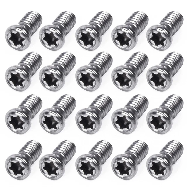 Ensemble d'outils tour robuste M4 x 10 mm pour inserts en carbure avec 20 pièce