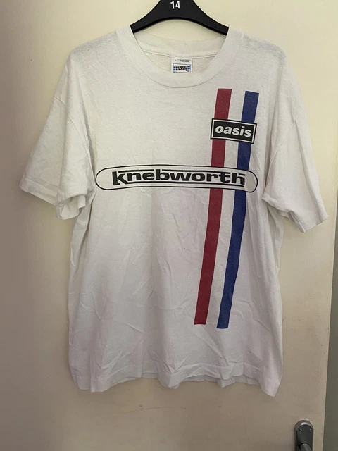 Oasis ノエル Knebworth 1996 TシャツL白 Oasis / Knebworth 1996 Tee 1 (White) | Music,O,OASIS | Rudy