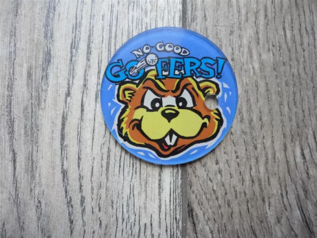 No Good Gofers Pinball Machine Key Chain Bud