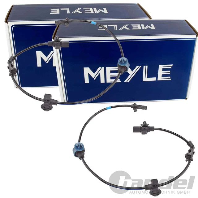 2 x SENSORE ABS MEYLE TORNIO RUOTA ANTERIORE ADATTO PER HONDA CIVIC SINISTRO + DESTRO