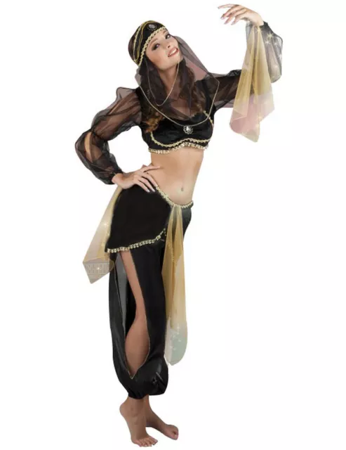 Acquista Plus Size XL Costume sexy Adulti Donna Danza del ventre  Performance Costume arabo Carnevale Costumi di Halloween