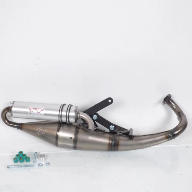 4055 POT D'ÉCHAPPEMENT LEOVINCE MBK BUXI M 50 1994 - 1997 HAND MADE TT ALUMINUM