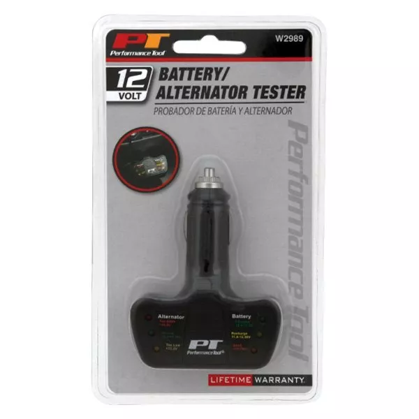 PERFORMANCE TOOL Battery verifier W2989