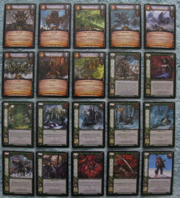Warcry CCG Path of Glory Uncommon Cards Part 1/2 (Warhammer)
