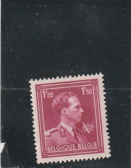 L5227 BELGIQUE TIMBRE N° Y & T 691 de 1945 " Léopold III " Neuf**