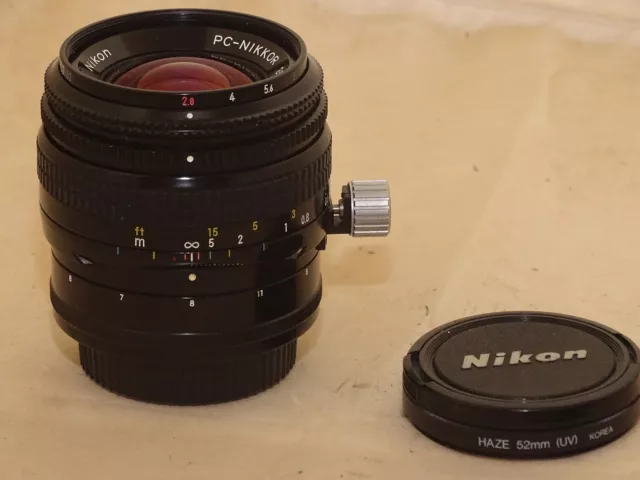 Nikon Pc-Nikkor 35Mm 2.8 Perspective Shift Lens.