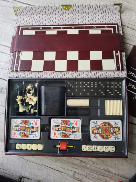 Spielesammlung CTC Travellers Club COLLECTION, SCHACH, KARTEN, WÜRFEL