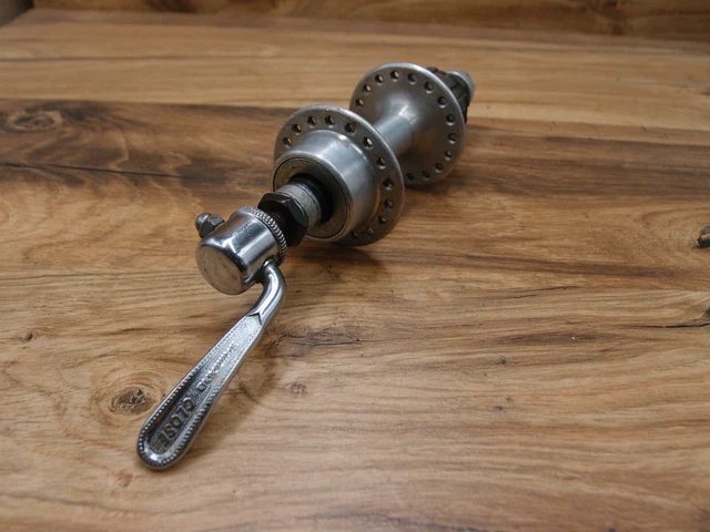 1980's rear hub Shimano 105 made in Japan for road bike Golden Arrow skewer