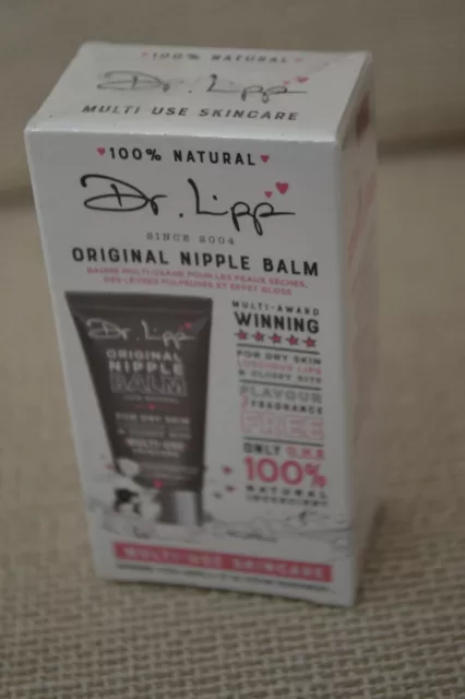 BNIB Sealed Dr Lipp Original Nipple Balm multi-use skincare 15ml RRP £12