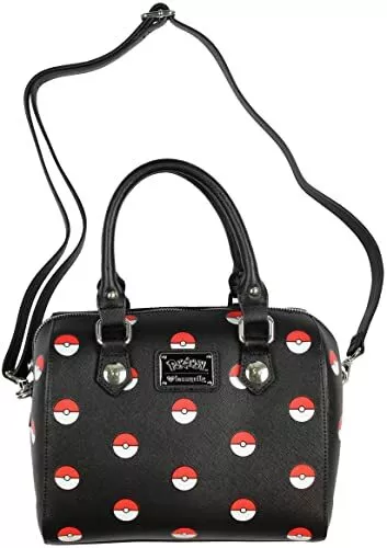 Loungefly Pokemon Pokeball Purse New With Tags INCLUDES Drop Strap