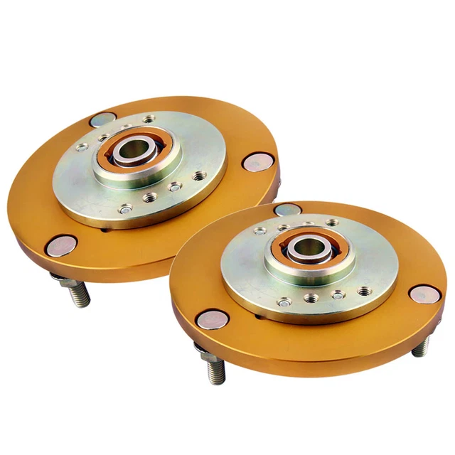 (2) Camber Plate Adjustable Top Mounts for BMW E36 318/323/325/328 / 328is neu