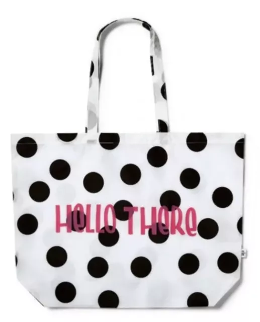 Tabitha Brown for Target Limited Edition Reusable  tote - Polka Dot Hello There