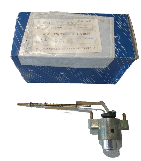 MERCEDESBENZ W126 BOOT Trunk Lock 1267501785 Original OEM NOS £99.00